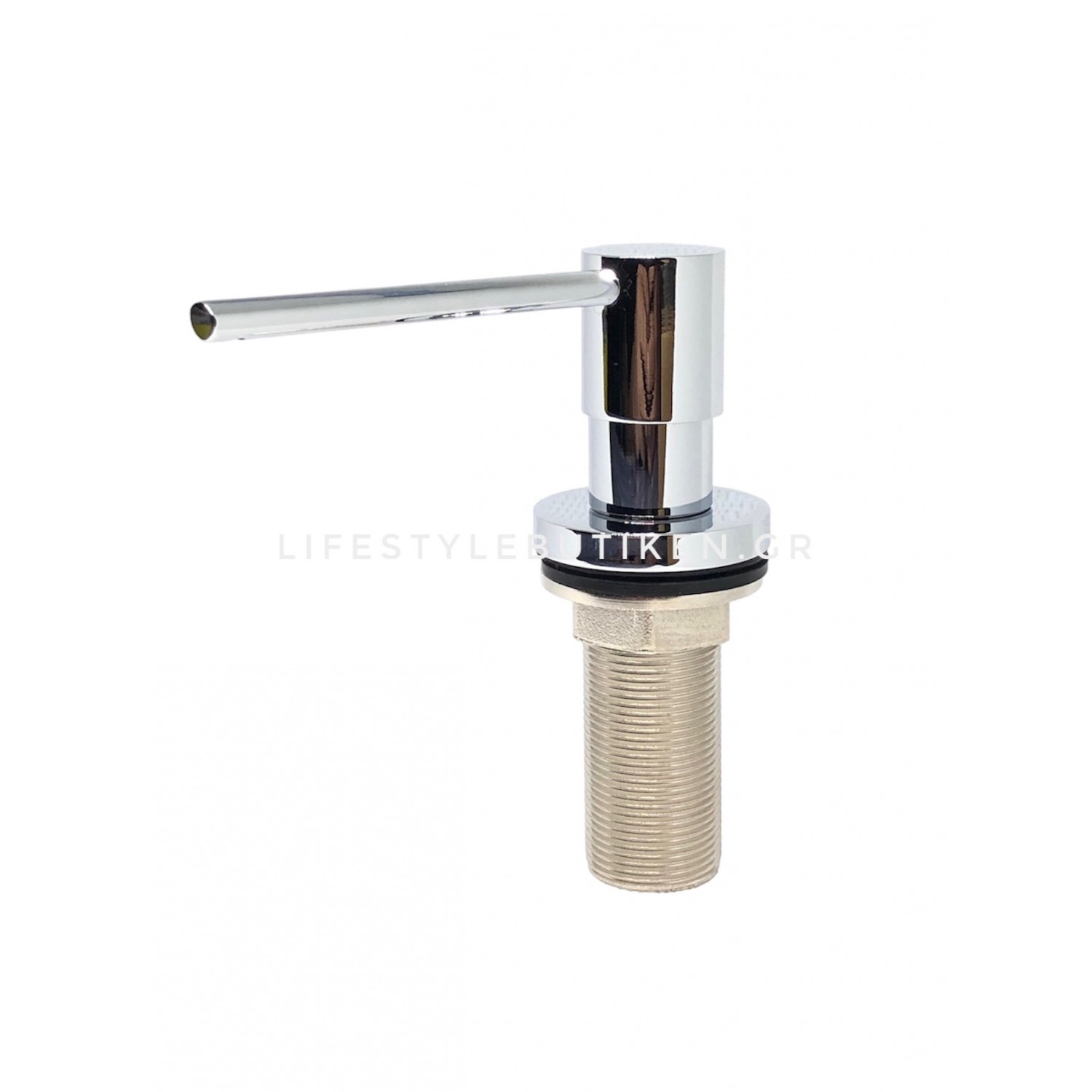 NARON NR8001C Εντοιχιζόμενος Dispenser Σαπουνιού Κουζίνας Μεταλλικό 500ml CHROME