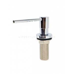 NARON NR8001C Εντοιχιζόμενος Dispenser Σαπουνιού Κουζίνας Μεταλλικό 500ml CHROME