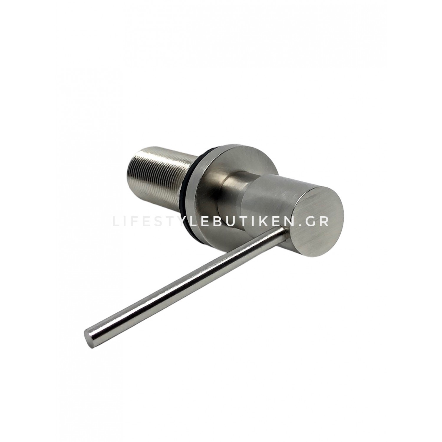 NARON NR8003MN Εντοιχιζόμενος Dispenser Σαπουνιού Κουζίνας Μεταλλικό 500ml MAT NICKEL