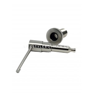 NARON NR8003MN Εντοιχιζόμενος Dispenser Σαπουνιού Κουζίνας Μεταλλικό 500ml MAT NICKEL