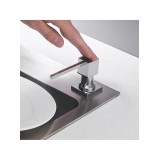 NARON NR7001C Εντοιχιζόμενος Dispenser Σαπουνιού Κουζίνας Μεταλλικό 500ml CHROME 1