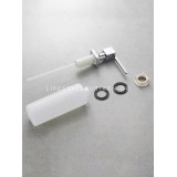 NARON NR7001C Εντοιχιζόμενος Dispenser Σαπουνιού Κουζίνας Μεταλλικό 500ml CHROME 5