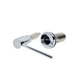 NARON NR8001C Εντοιχιζόμενος Dispenser Σαπουνιού Κουζίνας Μεταλλικό 500ml CHROME 8