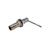 NARON NR8001C Εντοιχιζόμενος Dispenser Σαπουνιού Κουζίνας Μεταλλικό 500ml CHROME 6
