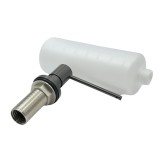 NARON NR8004 Εντοιχιζόμενος Dispenser Σαπουνιού Κουζίνας Μεταλλικό 350ml Gun Metal 2
