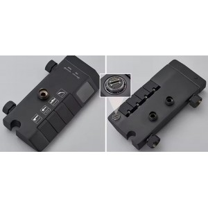 NARON Στήλη Ντουζ Με Μπαταρία Ψηφιακής Οθόνης Και Πλήκτρα Πιάνο NR4022 BLACK MAT