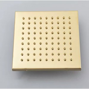 NARON Στήλη Ντουζ 3 Εξόδων Με  Περιστρεφόμενο Ρουξούνι NR-7070PG POLISHED GOLD