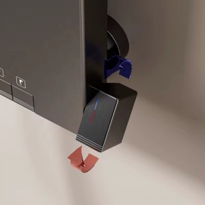 NARON Στήλη Ντους Καταρράκτη Υδρομασάζ Με Ψηφιακή Οθόνη NR6230 Gun Metal